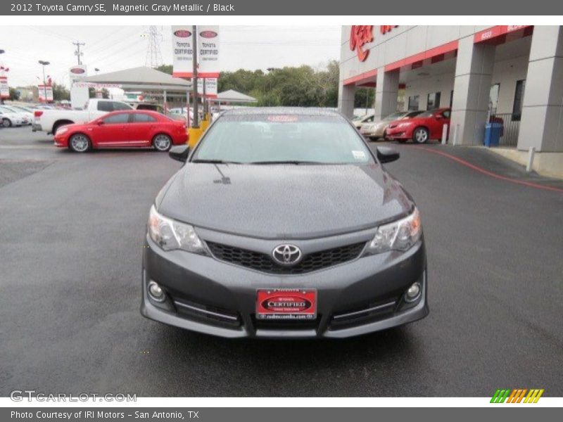Magnetic Gray Metallic / Black 2012 Toyota Camry SE
