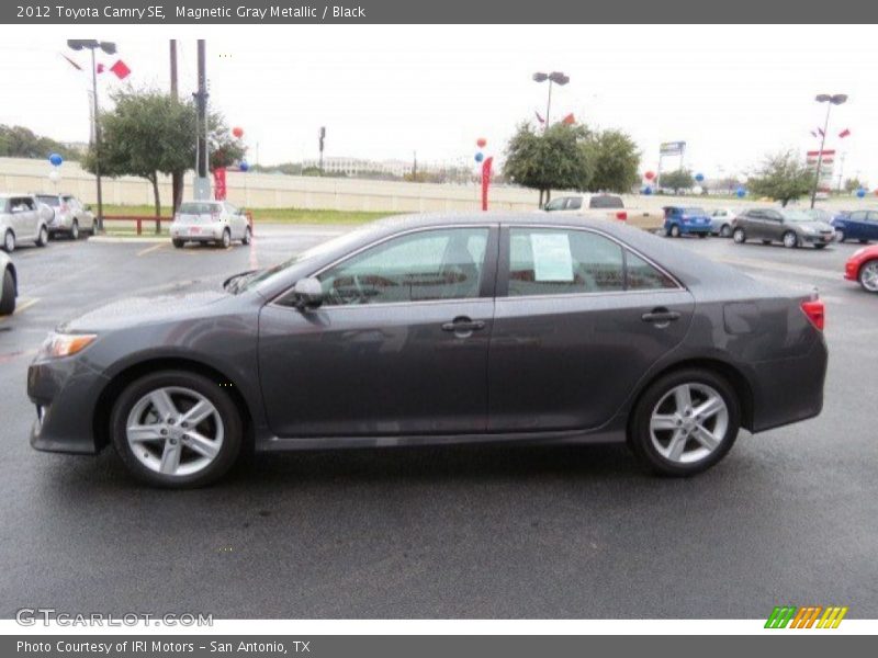 Magnetic Gray Metallic / Black 2012 Toyota Camry SE
