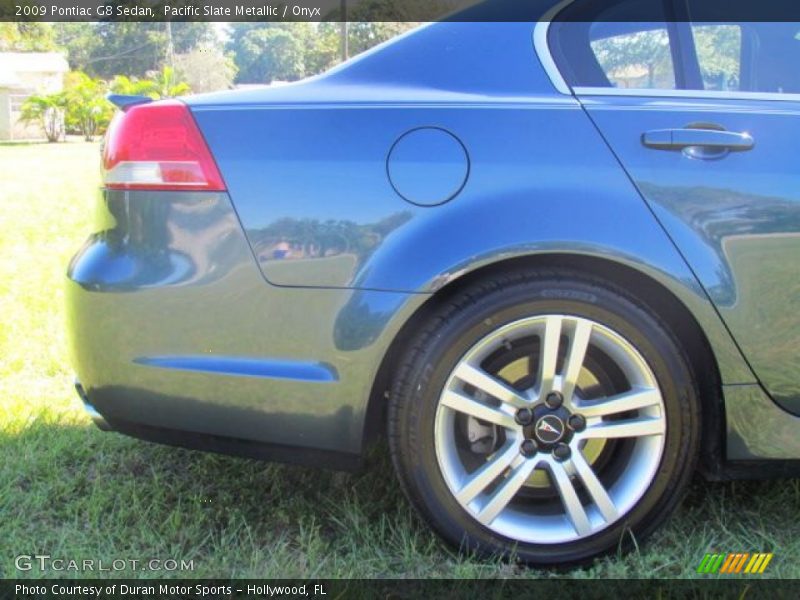 Pacific Slate Metallic / Onyx 2009 Pontiac G8 Sedan