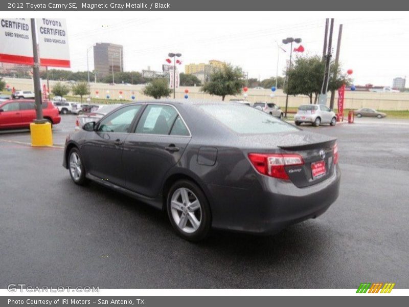 Magnetic Gray Metallic / Black 2012 Toyota Camry SE
