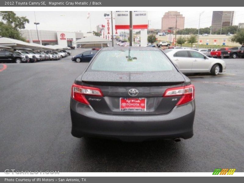Magnetic Gray Metallic / Black 2012 Toyota Camry SE