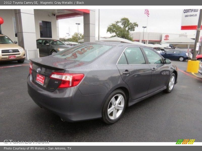 Magnetic Gray Metallic / Black 2012 Toyota Camry SE