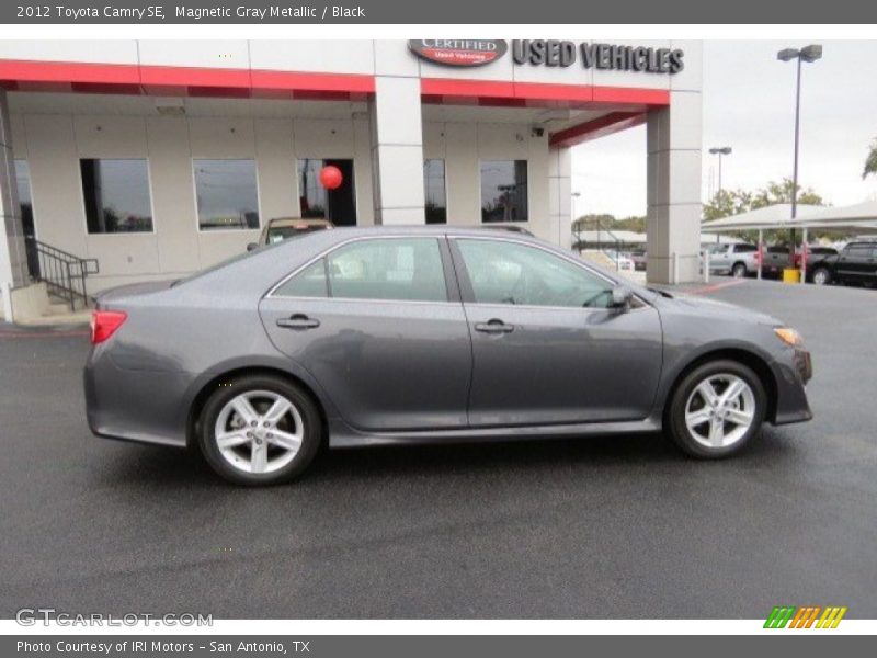 Magnetic Gray Metallic / Black 2012 Toyota Camry SE