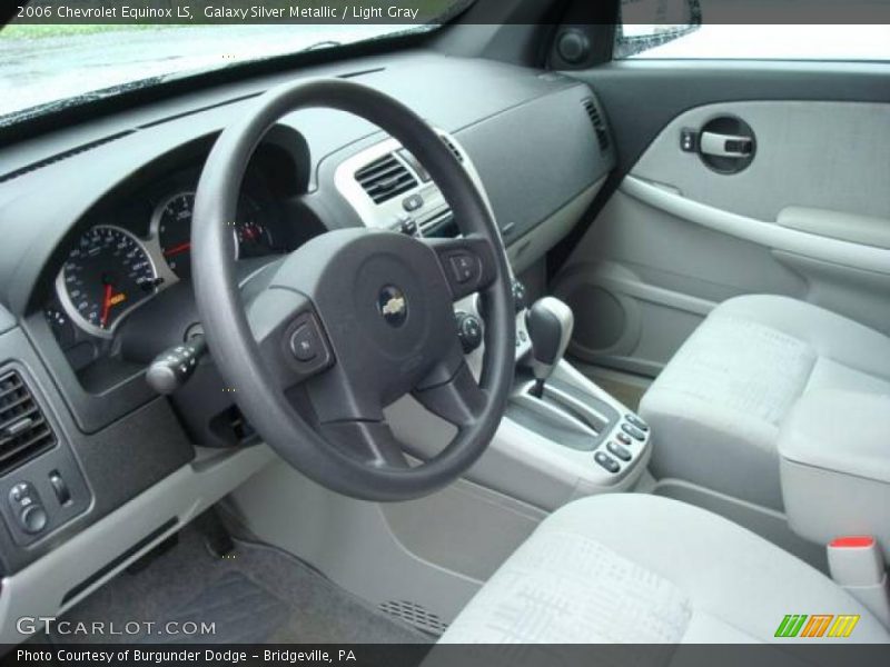 Galaxy Silver Metallic / Light Gray 2006 Chevrolet Equinox LS