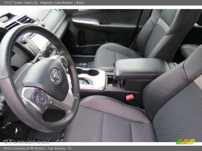 Magnetic Gray Metallic / Black 2012 Toyota Camry SE