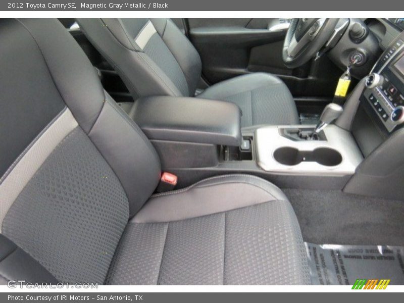 Magnetic Gray Metallic / Black 2012 Toyota Camry SE