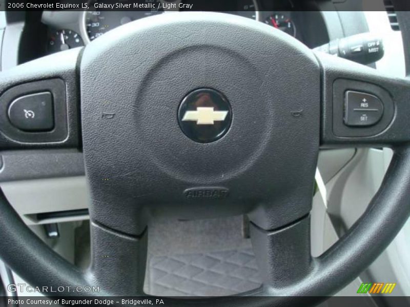 Galaxy Silver Metallic / Light Gray 2006 Chevrolet Equinox LS