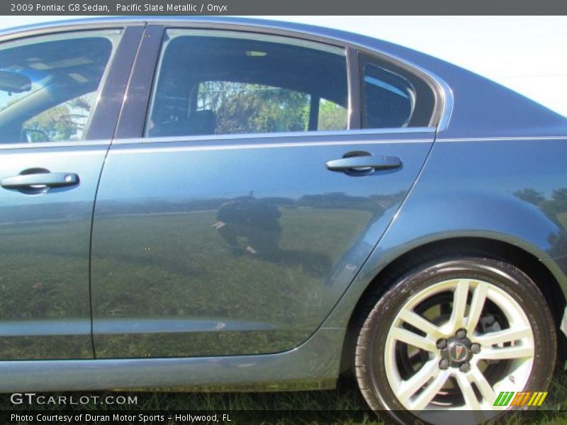 Pacific Slate Metallic / Onyx 2009 Pontiac G8 Sedan