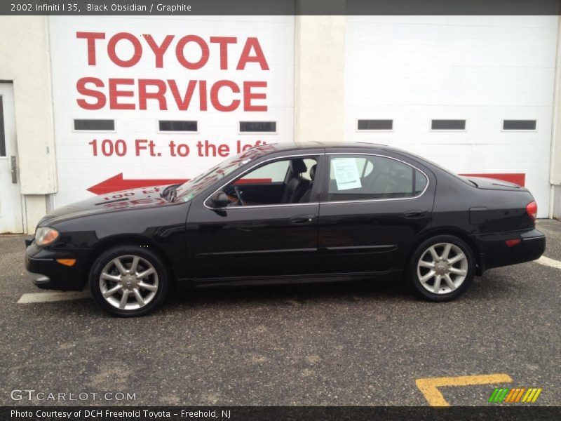 Black Obsidian / Graphite 2002 Infiniti I 35