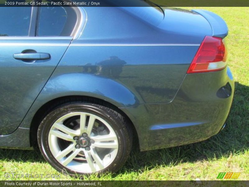 Pacific Slate Metallic / Onyx 2009 Pontiac G8 Sedan