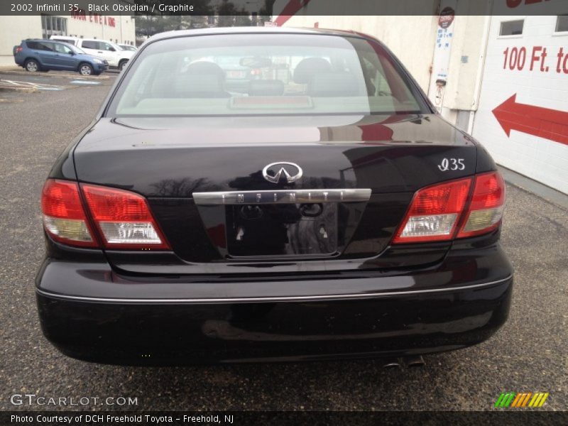 Black Obsidian / Graphite 2002 Infiniti I 35