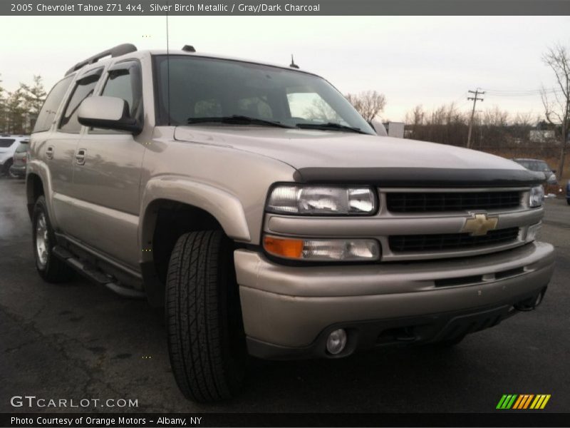 Silver Birch Metallic / Gray/Dark Charcoal 2005 Chevrolet Tahoe Z71 4x4