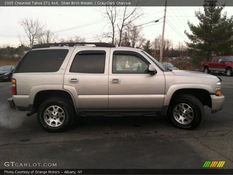 Silver Birch Metallic / Gray/Dark Charcoal 2005 Chevrolet Tahoe Z71 4x4