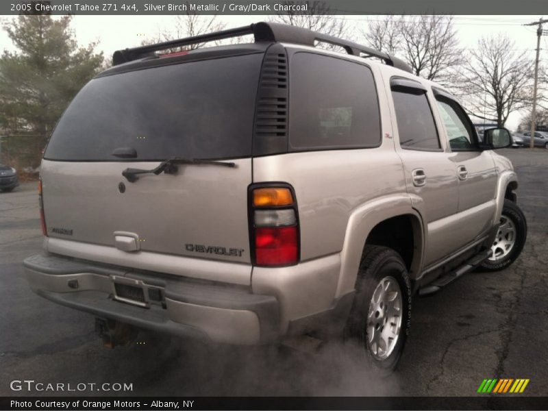 Silver Birch Metallic / Gray/Dark Charcoal 2005 Chevrolet Tahoe Z71 4x4