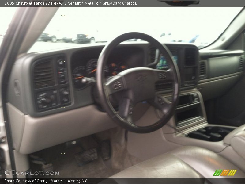 Silver Birch Metallic / Gray/Dark Charcoal 2005 Chevrolet Tahoe Z71 4x4