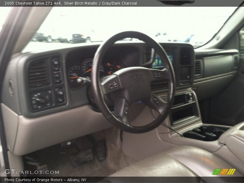 Silver Birch Metallic / Gray/Dark Charcoal 2005 Chevrolet Tahoe Z71 4x4