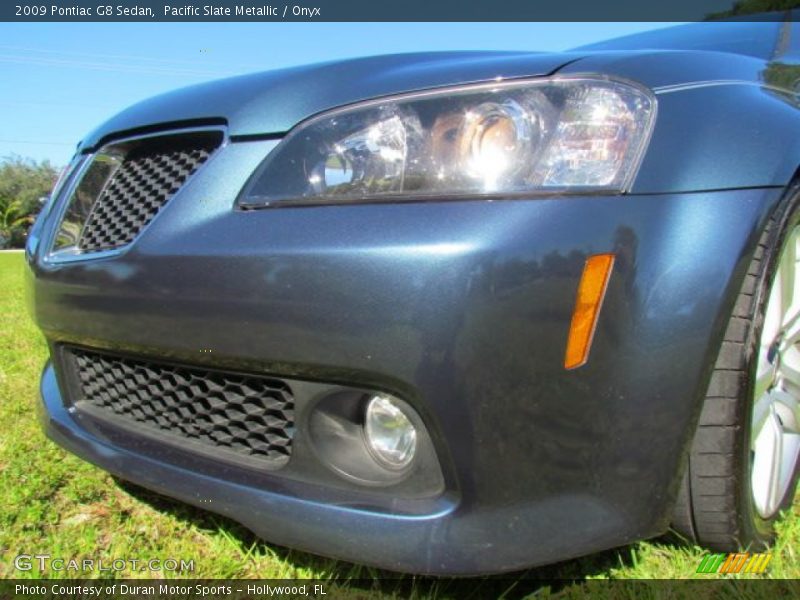 Pacific Slate Metallic / Onyx 2009 Pontiac G8 Sedan