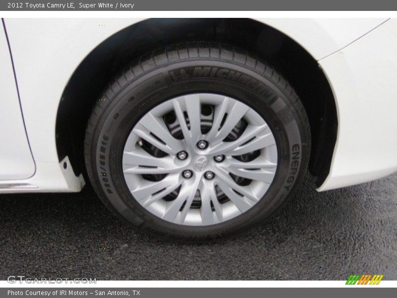 Super White / Ivory 2012 Toyota Camry LE