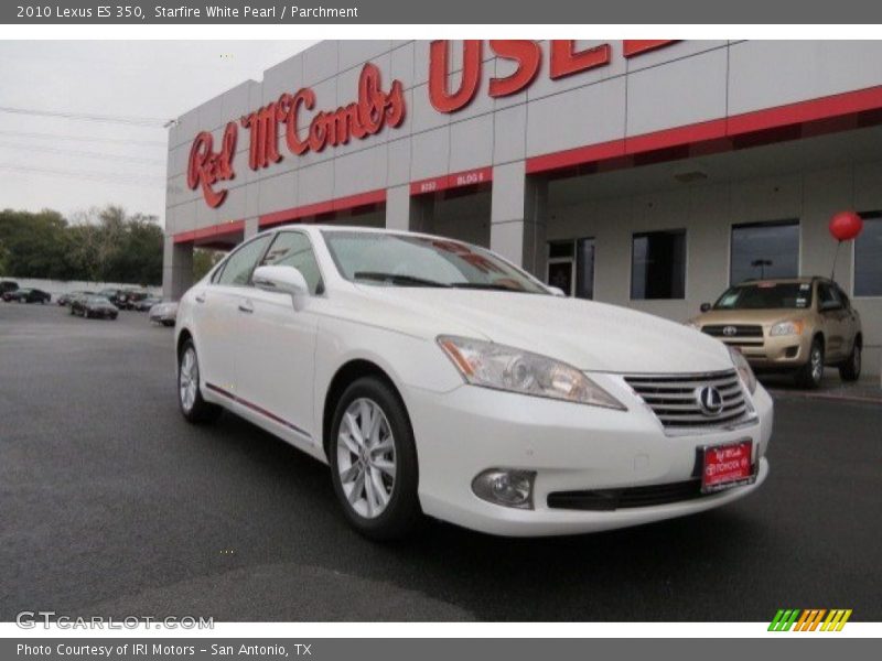 Starfire White Pearl / Parchment 2010 Lexus ES 350