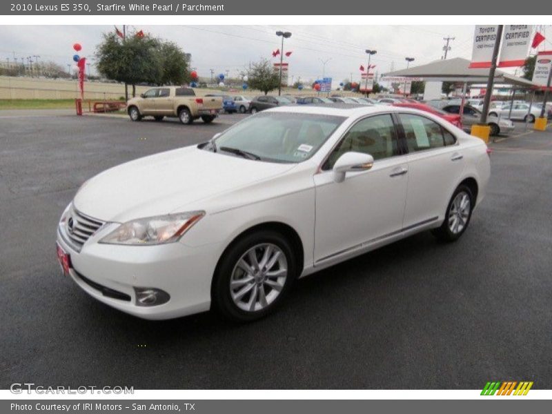Starfire White Pearl / Parchment 2010 Lexus ES 350