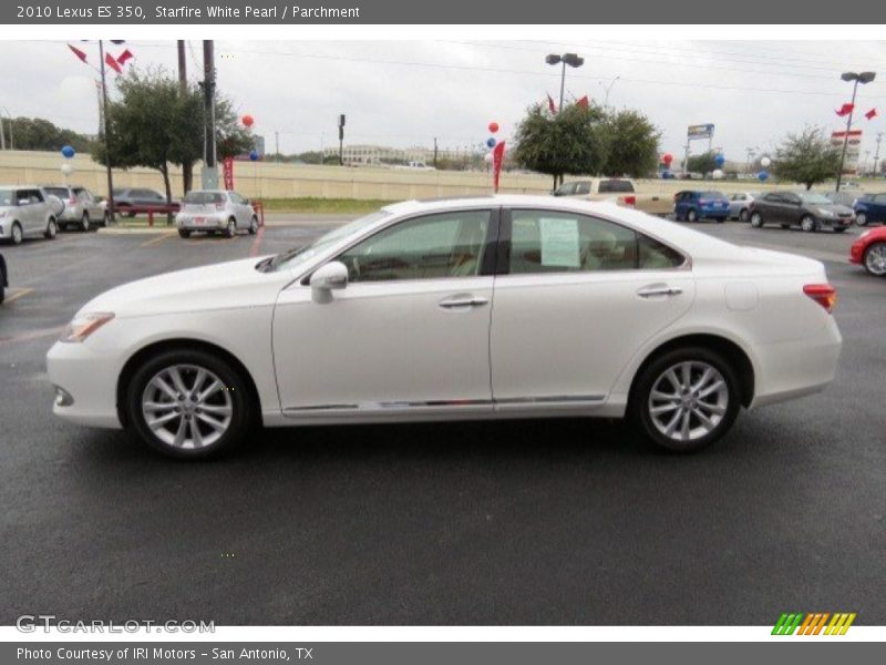 Starfire White Pearl / Parchment 2010 Lexus ES 350
