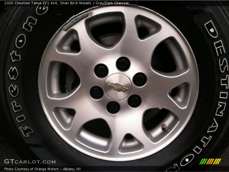 Silver Birch Metallic / Gray/Dark Charcoal 2005 Chevrolet Tahoe Z71 4x4