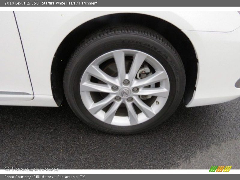 Starfire White Pearl / Parchment 2010 Lexus ES 350