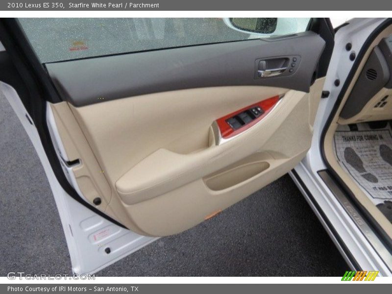 Starfire White Pearl / Parchment 2010 Lexus ES 350