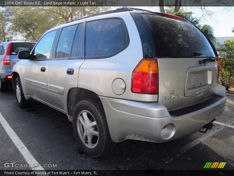 Sand Beige Metallic / Light Tan 2004 GMC Envoy SLE
