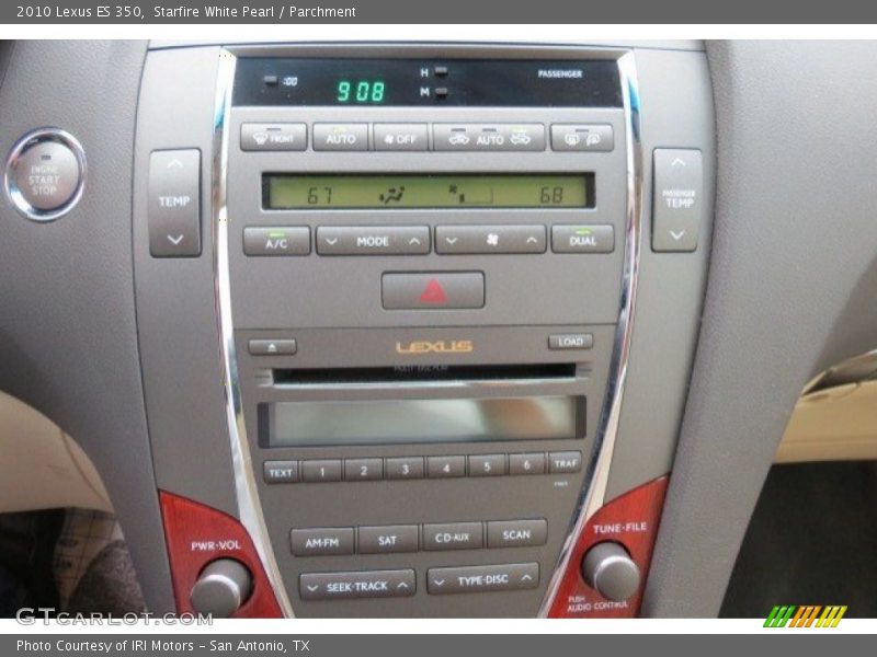 Starfire White Pearl / Parchment 2010 Lexus ES 350