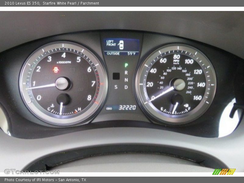 Starfire White Pearl / Parchment 2010 Lexus ES 350
