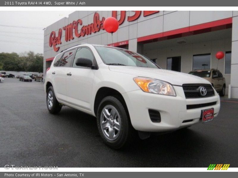 Super White / Ash 2011 Toyota RAV4 I4 4WD