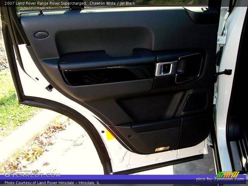 Chawton White / Jet Black 2007 Land Rover Range Rover Supercharged
