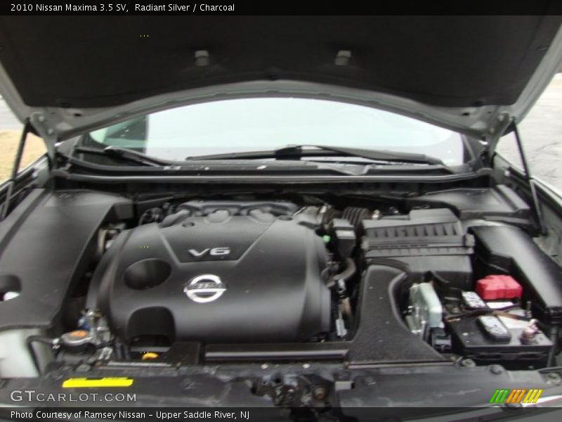Radiant Silver / Charcoal 2010 Nissan Maxima 3.5 SV