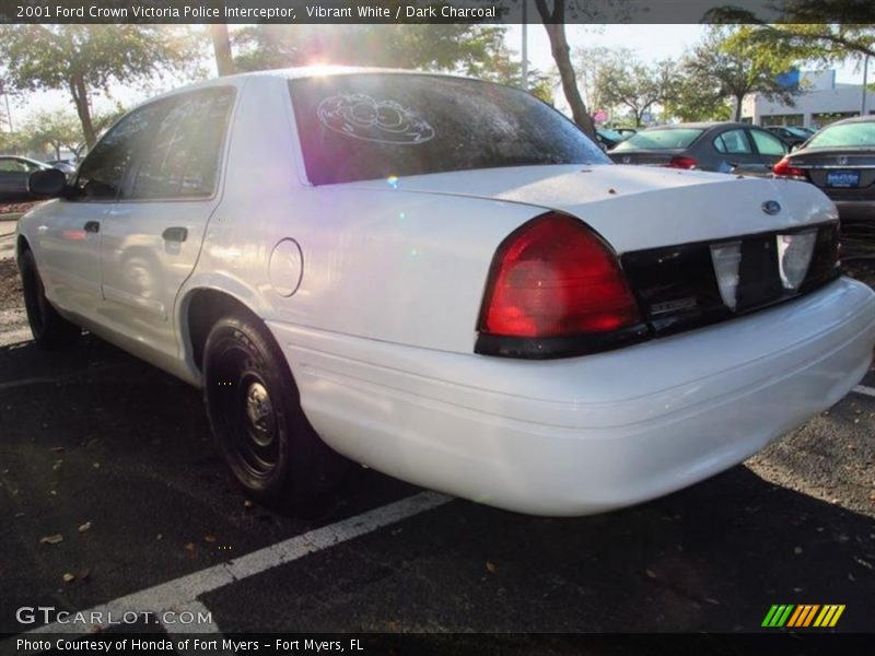  2001 Crown Victoria Police Interceptor Vibrant White