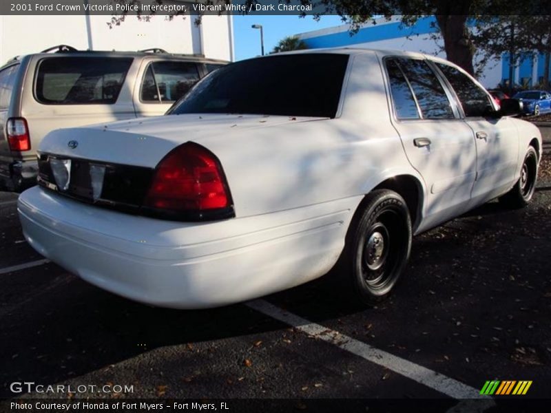  2001 Crown Victoria Police Interceptor Vibrant White