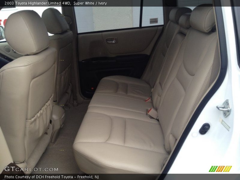 Super White / Ivory 2003 Toyota Highlander Limited 4WD