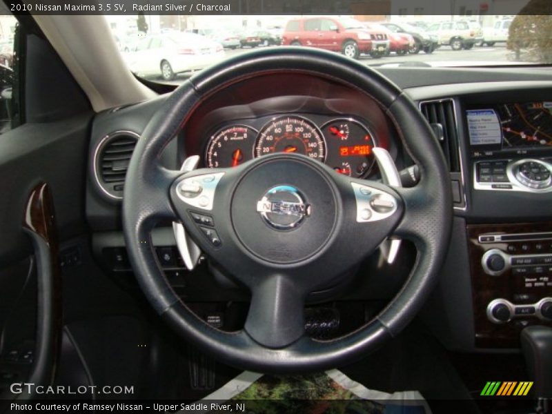 Radiant Silver / Charcoal 2010 Nissan Maxima 3.5 SV