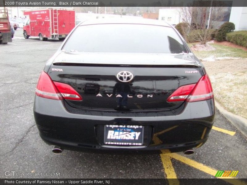 Black / Dark Charcoal 2008 Toyota Avalon Touring