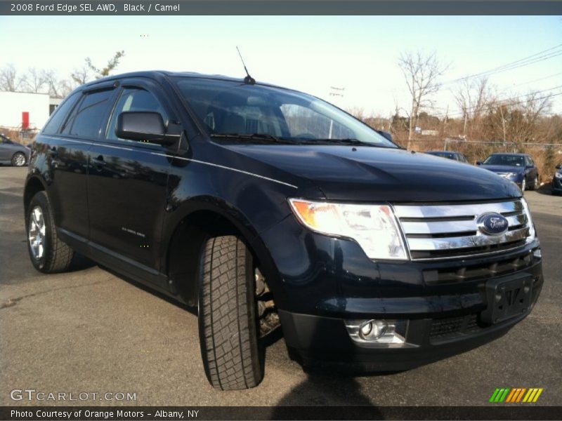 Black / Camel 2008 Ford Edge SEL AWD