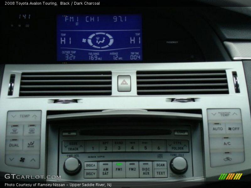 Black / Dark Charcoal 2008 Toyota Avalon Touring