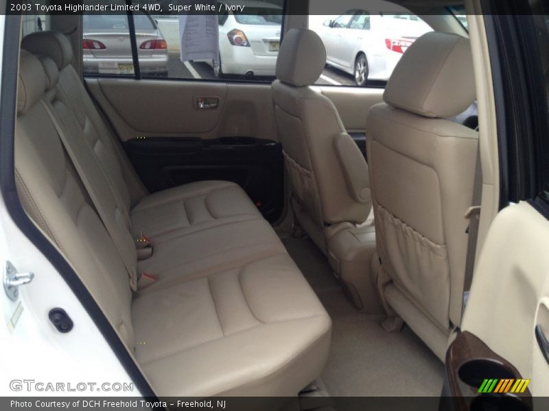 Super White / Ivory 2003 Toyota Highlander Limited 4WD
