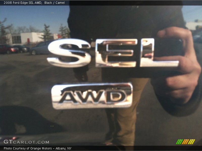 Black / Camel 2008 Ford Edge SEL AWD