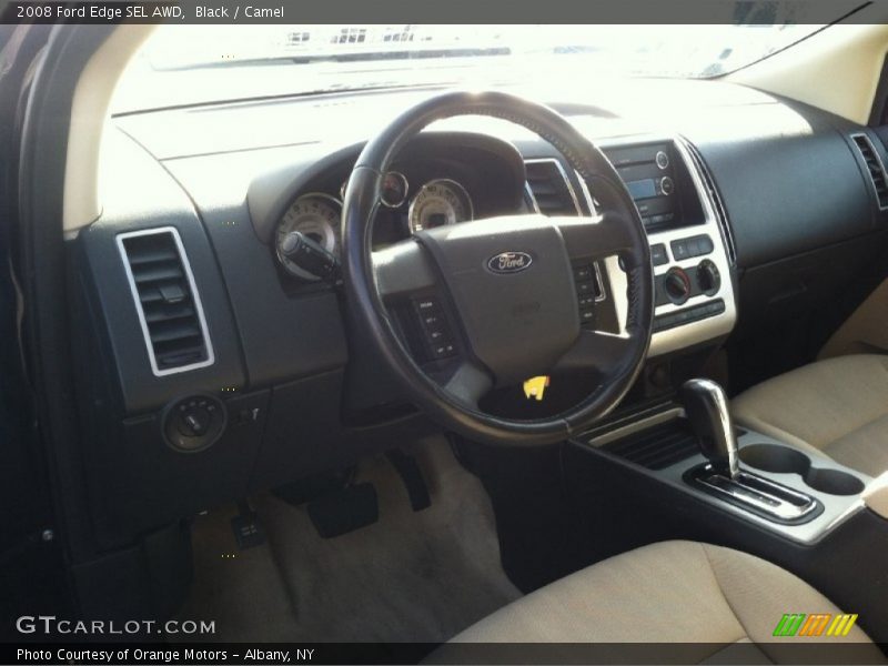 Black / Camel 2008 Ford Edge SEL AWD
