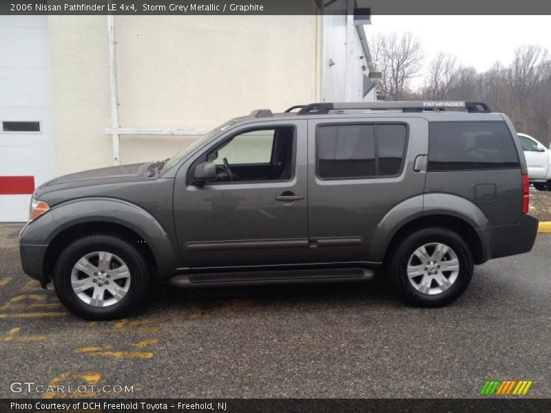 Storm Grey Metallic / Graphite 2006 Nissan Pathfinder LE 4x4