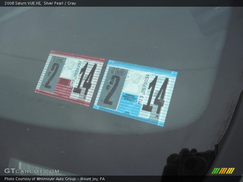 Silver Pearl / Gray 2008 Saturn VUE XE