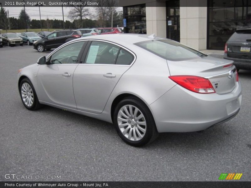 Quicksilver Metallic / Ebony 2011 Buick Regal CXL