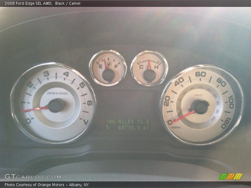 Black / Camel 2008 Ford Edge SEL AWD