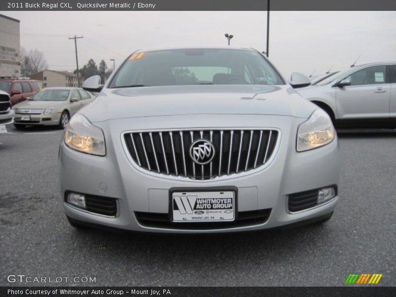 Quicksilver Metallic / Ebony 2011 Buick Regal CXL
