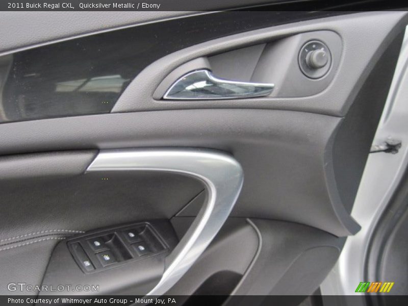 Quicksilver Metallic / Ebony 2011 Buick Regal CXL